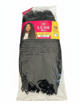sasha locs hair UK natural black Lush Hair