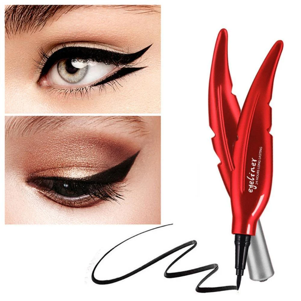 ABZ 24 Hour Waterproof Liquid Eyeliner cool black smudge proof UK