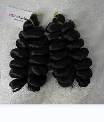Her Hairzone Kyra Curl Hair Extensions natural black UK