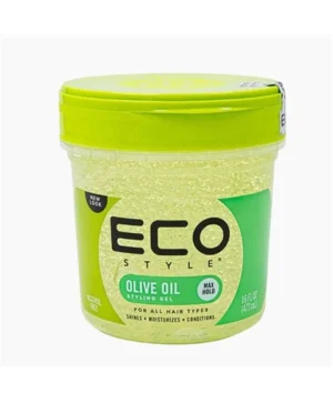 Eco Style Olive Oil Styling Gel Max Hold Alcohol Free 473ml UK