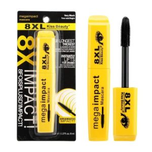 Kiss Beauty Mega Impact 8XL Volumising Mascara UK black