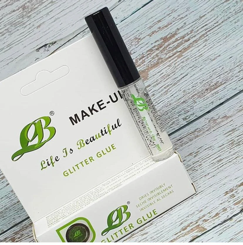 LB Life Is Beautiful Glitter Glue makeup dries invisibly UK