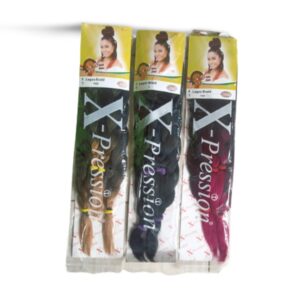 X-Pression Lagos Braid Hair natural black best quality UK