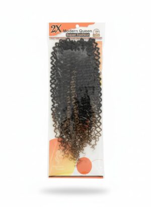 2X Modern Queen curly hair extensions UK ombre black brown