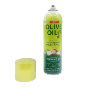 ORS Olive Oil Nourishing Sheen Spray alcohol free coconut oil restorative shine UK