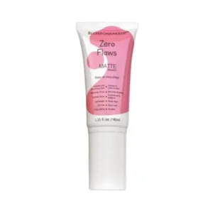 Blossom Zero Flaws Matte Primer oil free lightweight pore minimising UK 40ml