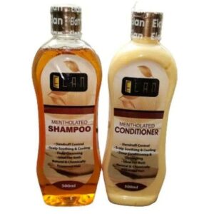Elan Mentholated Shampoo and Conditioner Dandruff Control 500ml UK