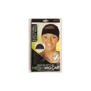 DIY Dome Style Mesh Wig Cap breathable short lace black UK