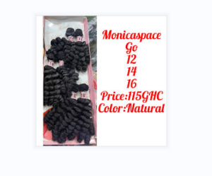 Monicaspace Go Curly Hair Extensions natural black 12 14 16 inch UK