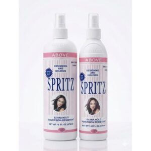 Dubas Above Spritz Designing and Holding Hair Spray extra hold reversion resistant UK