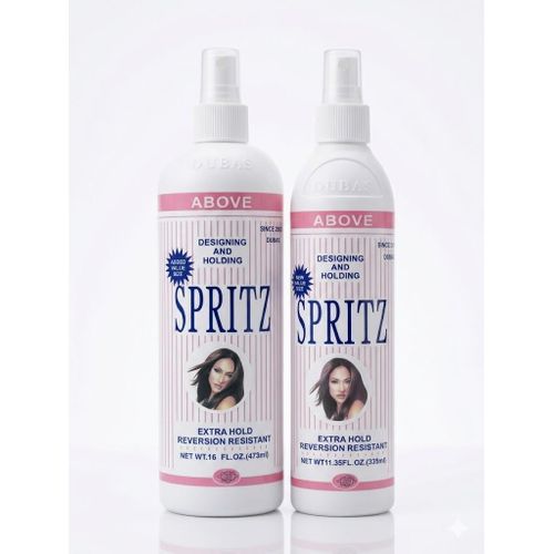 Dubas Above Spritz Designing and Holding Hair Spray extra hold reversion resistant UK
