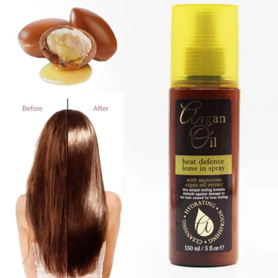 Argan Oil Heat Defence Leave In Spray Moroccan argan oil extract 150ml UK